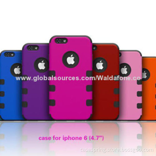 Hybrid Case for iPhone 6, Triple Mobile Shell